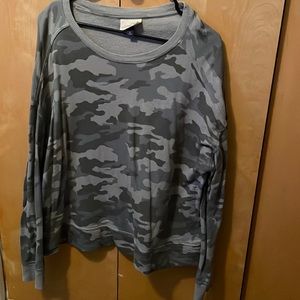 Target Camo Thin Sweater